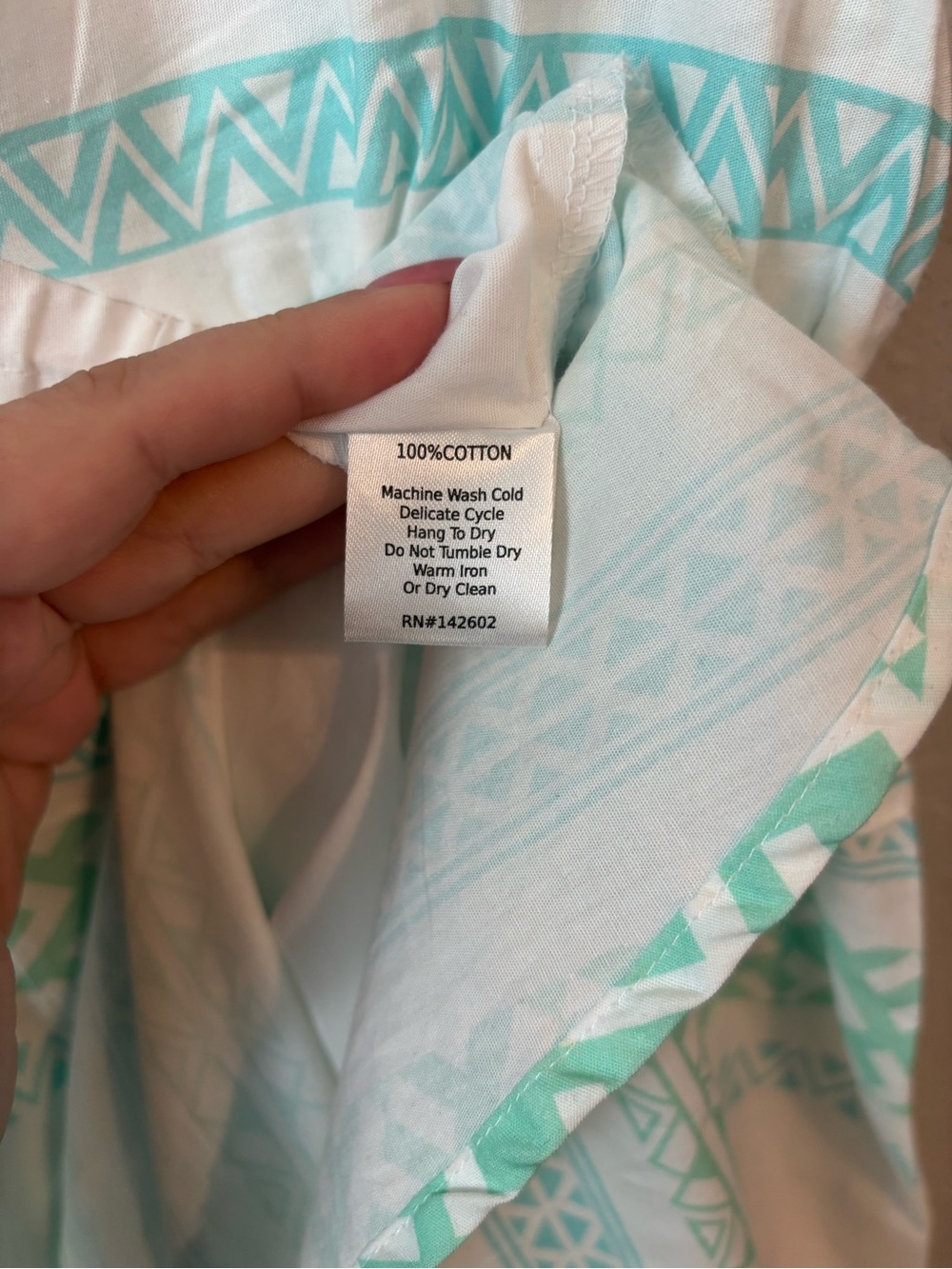 NWT Sail to Sable V-Neck Flutter Sleeve Maxi Dress Mint White XS - Picture 8 of 8